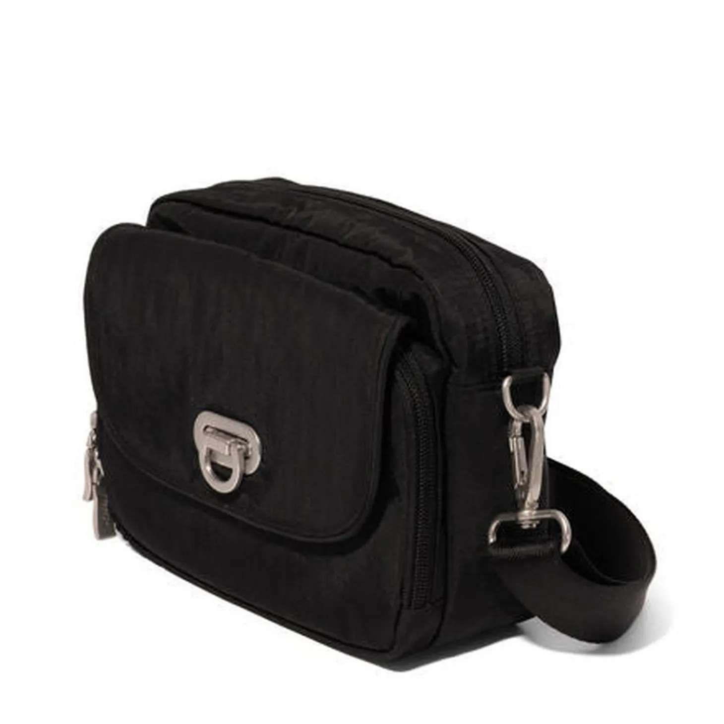 Baggallini Coastal Flip Lock Camera Bag Crossbody