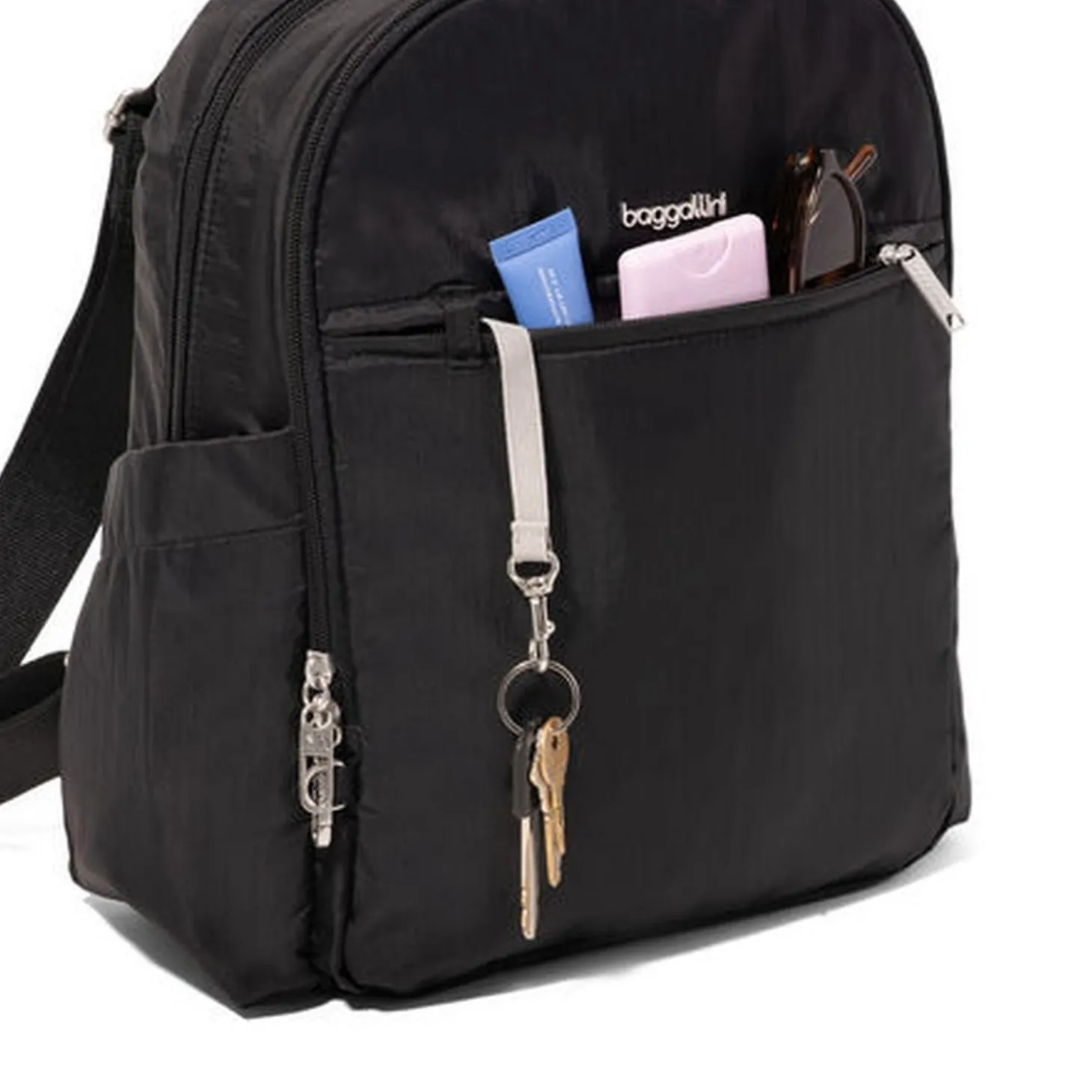 Baggallini Securtex Anti-Theft Getaway Backpack