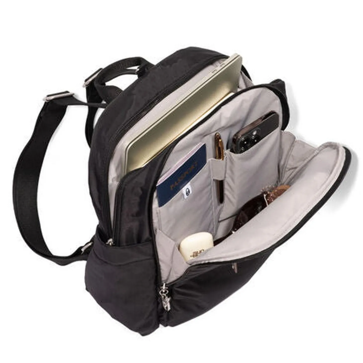 Baggallini Securtex Anti-Theft Getaway Backpack