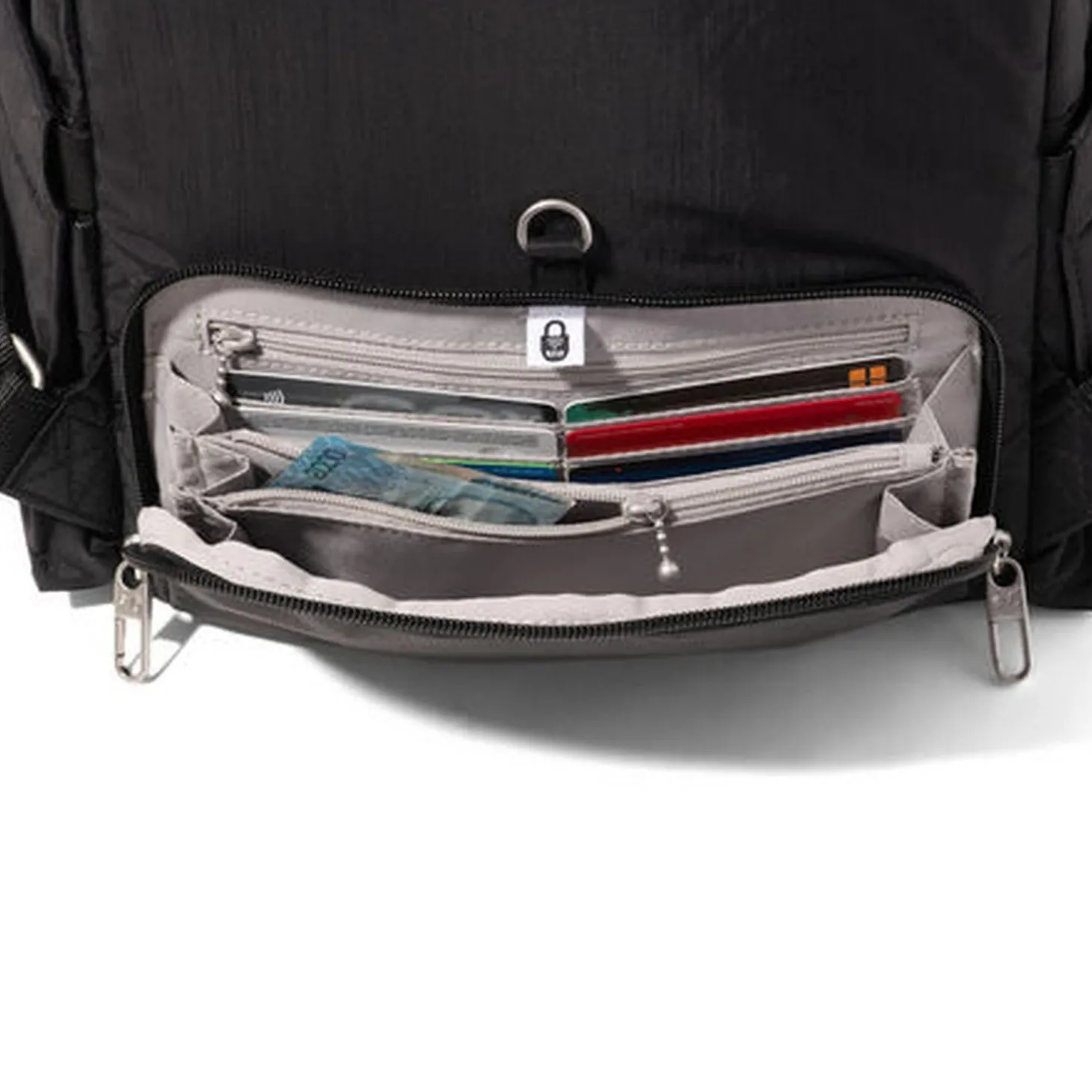 Baggallini Securtex Anti-Theft Getaway Backpack