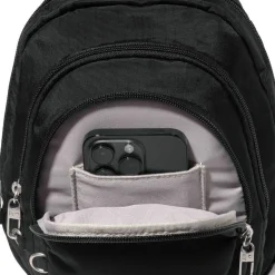 Baggallini Securtex Anti-Theft Triple Zip Sling