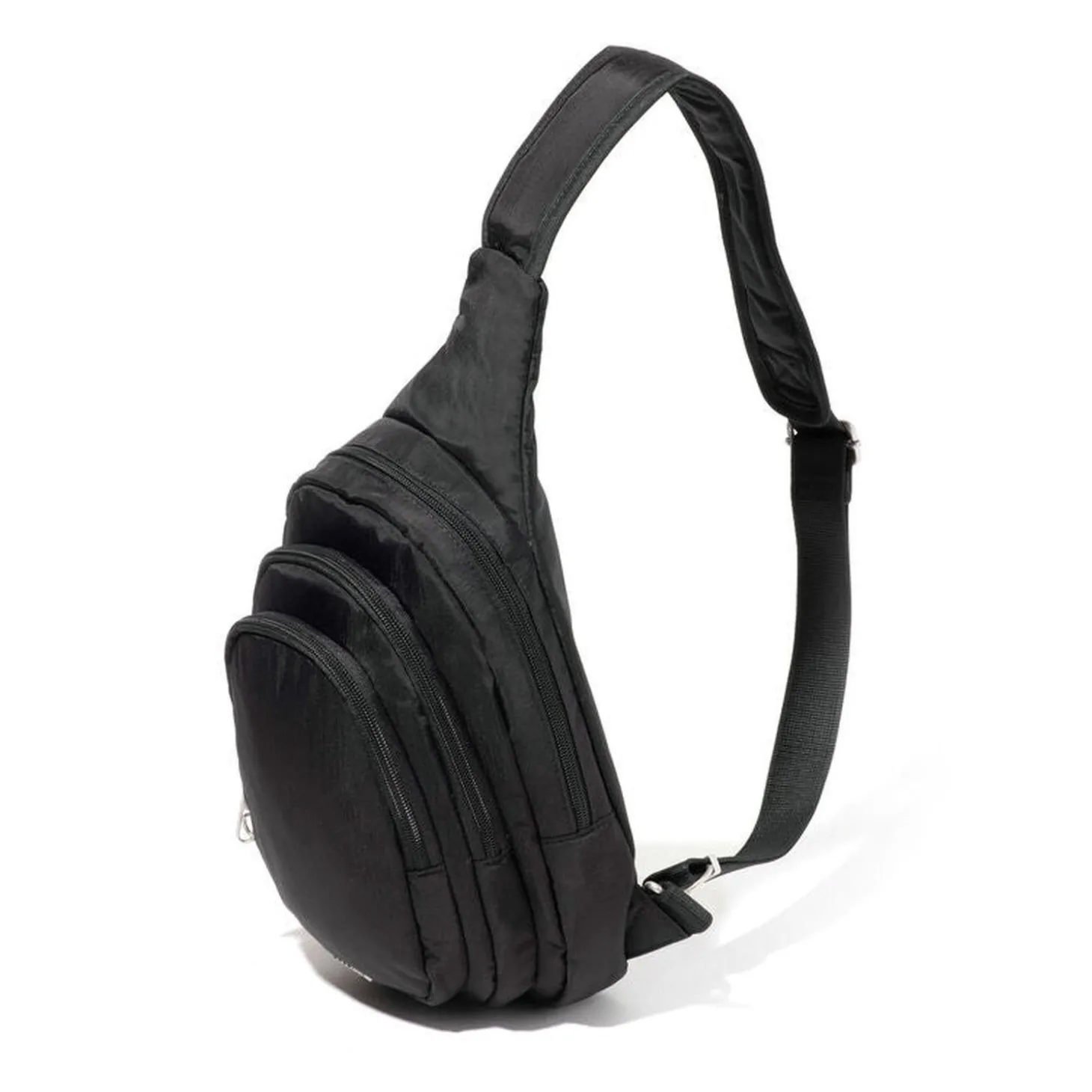 Baggallini Securtex Anti-Theft Triple Zip Sling