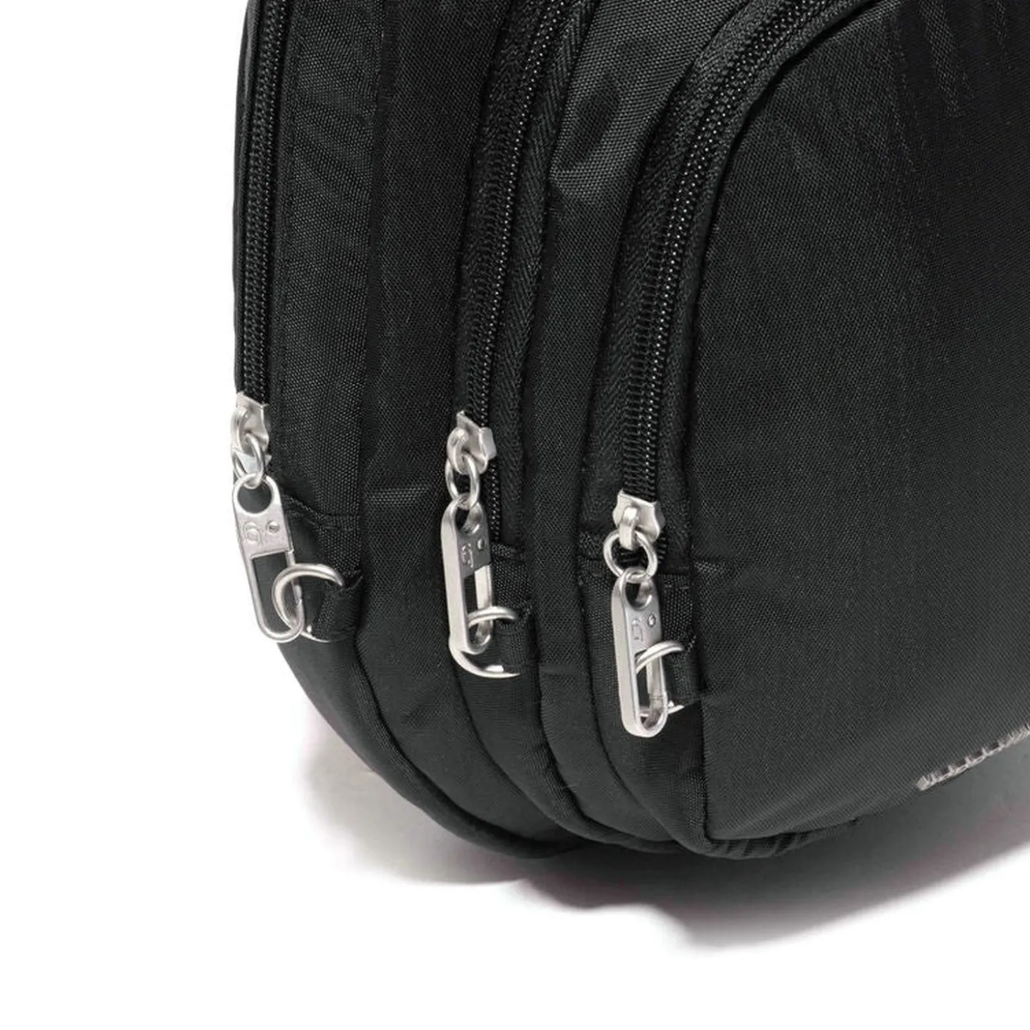 Baggallini Securtex Anti-Theft Triple Zip Sling