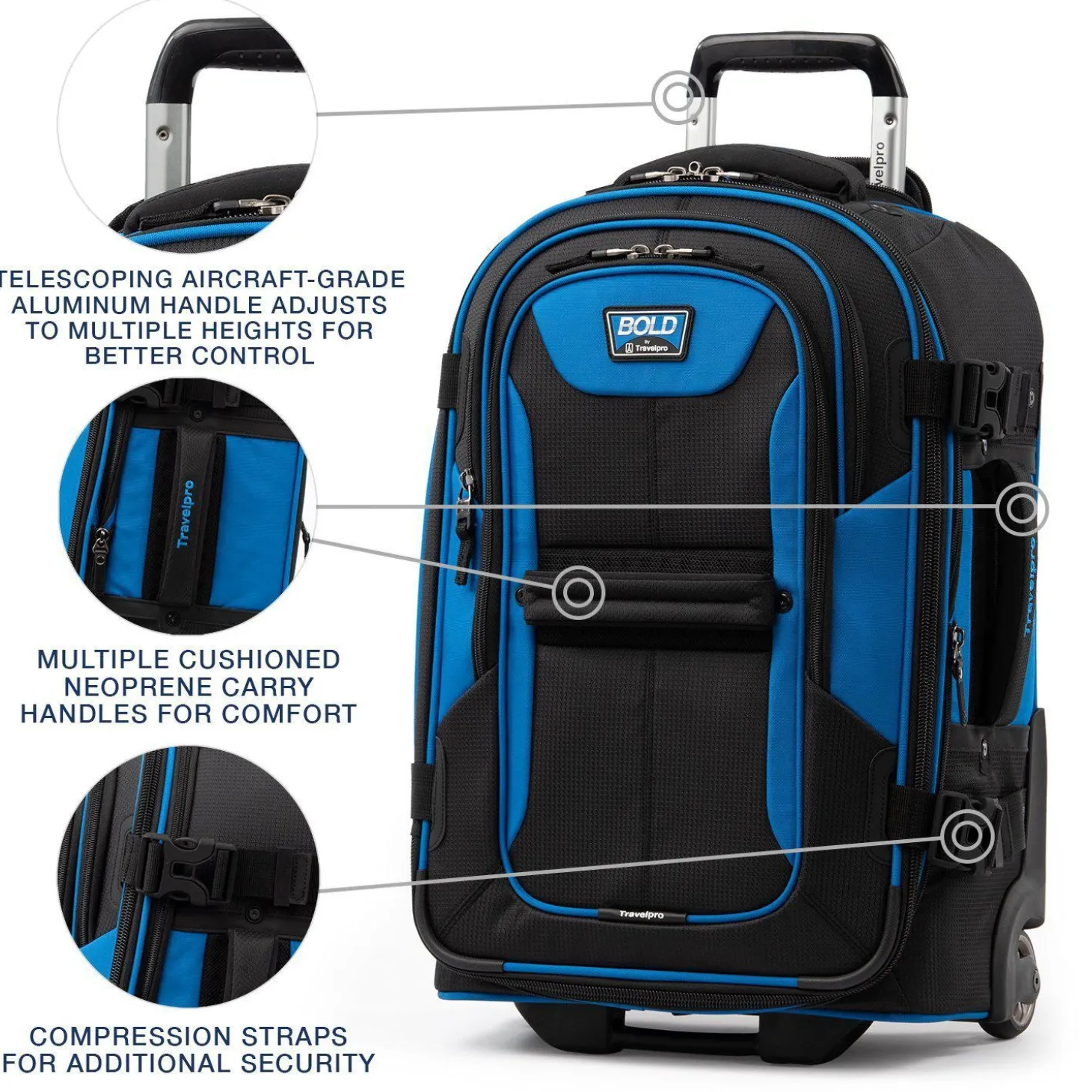 Bold by Travelpro 22" Expandable Rollaboard (2-Wheeled)
