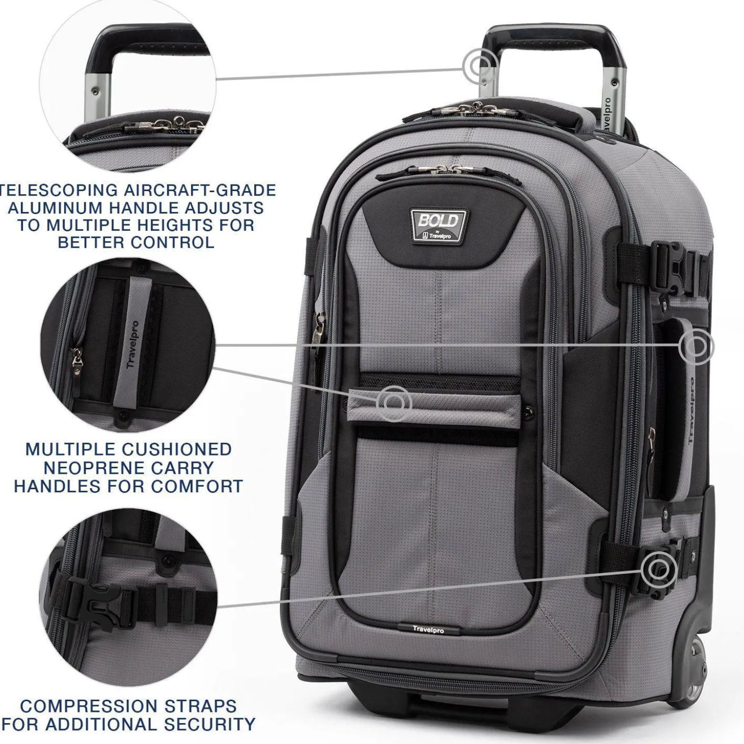 Bold by Travelpro 22" Expandable Rollaboard (2-Wheeled)