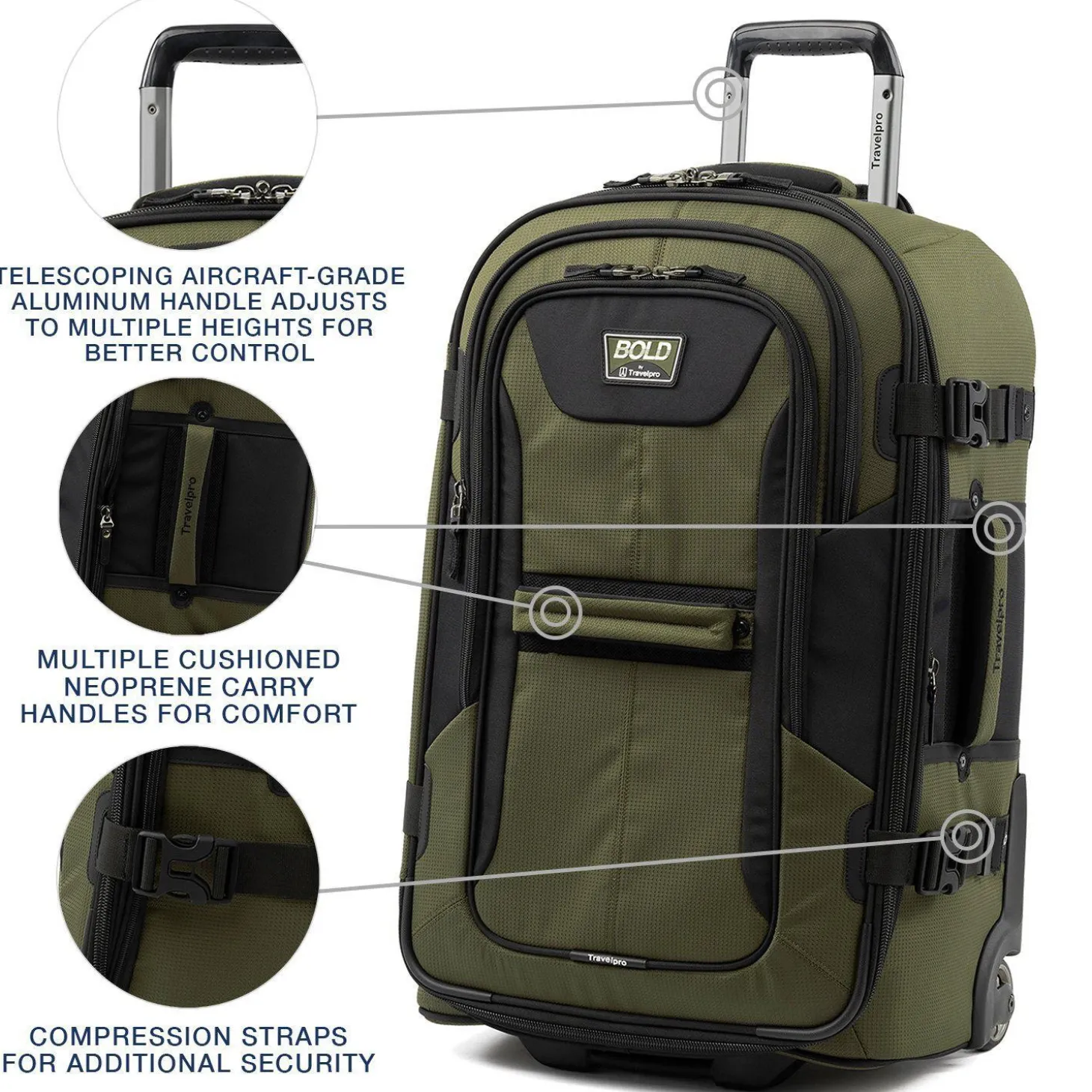 Bold by Travelpro 25" Expandable Rollaboard (2-Wheeled)
