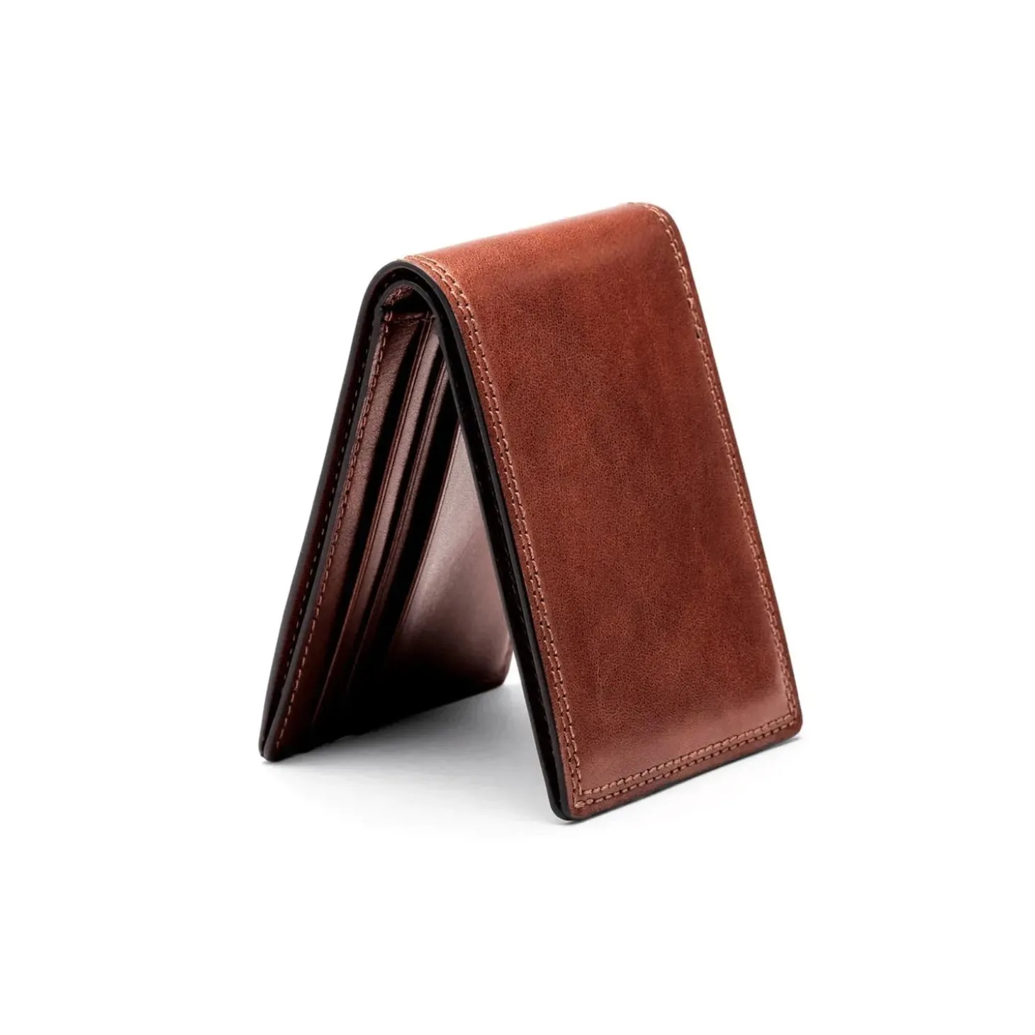 Bosca Dolce Leather Small Bifold Wallet