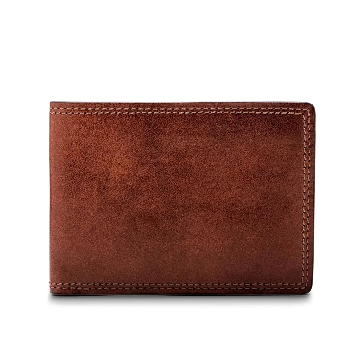 Bosca Dolce Leather Small Bifold Wallet
