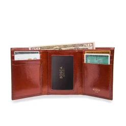 Bosca Old Leather Double ID TrifoldWallet