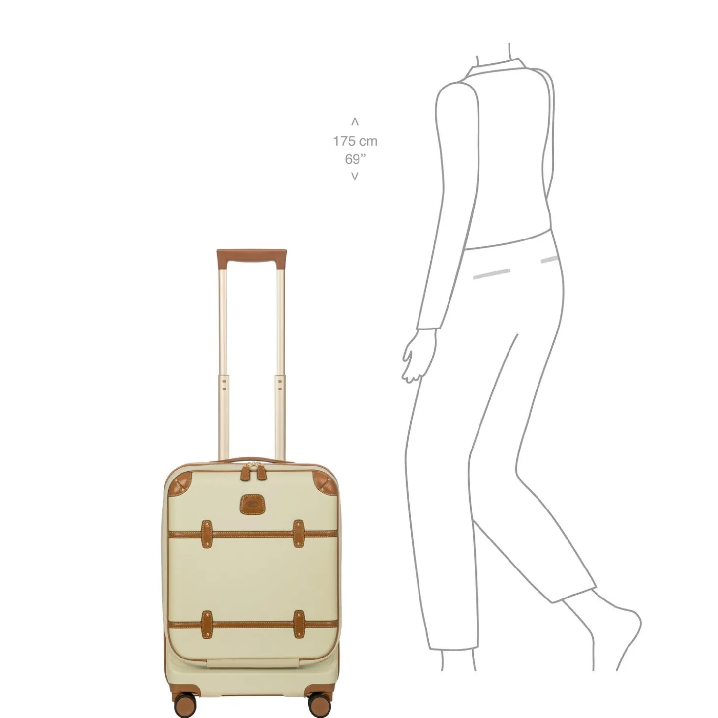 Brics Bellagio 3.0 21" Carry-On Spinner with Pocket