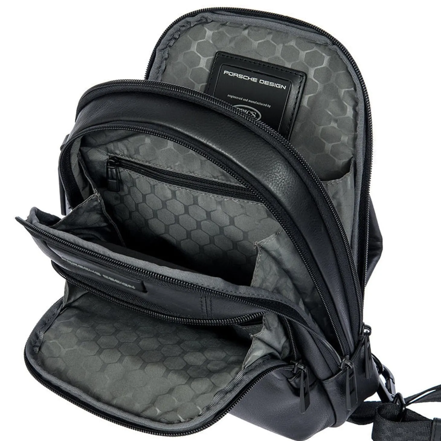 Brics Porsche Design Roadster Leather Evo Sling Bag