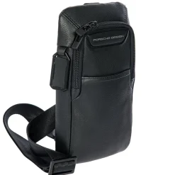 Brics Porsche Design Roadster Leather Evo Crossbody Bag