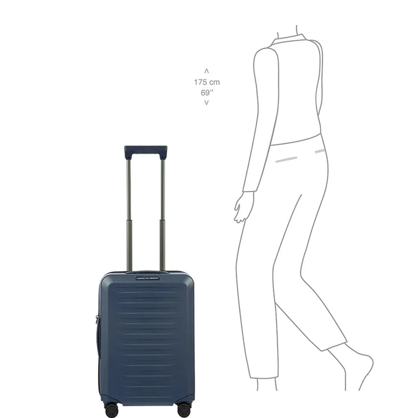 Brics Porsche Design Roadster Hardside 21" Expandable Carry-On Spinner