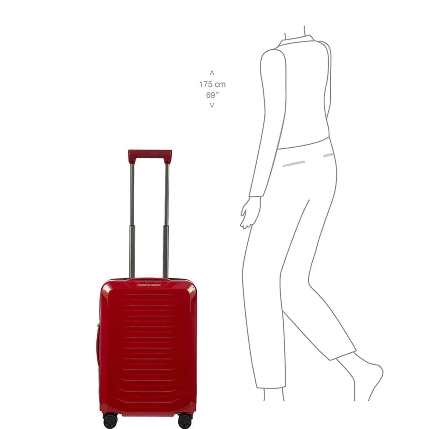 Brics Porsche Design Roadster Hardside 21" Expandable Carry-On Spinner
