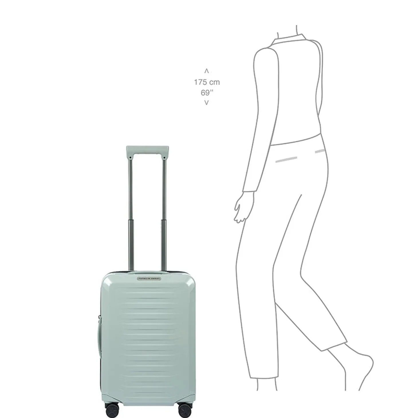 Brics Porsche Design Roadster Hardside 21" Expandable Carry-On Spinner