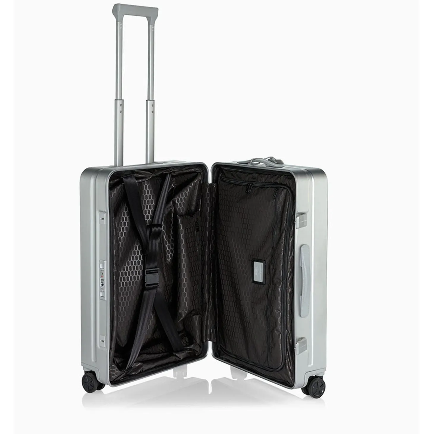Brics Porsche Design Roadster Hardcase Aluminum 26" 4-Wheel Check-In Spinner