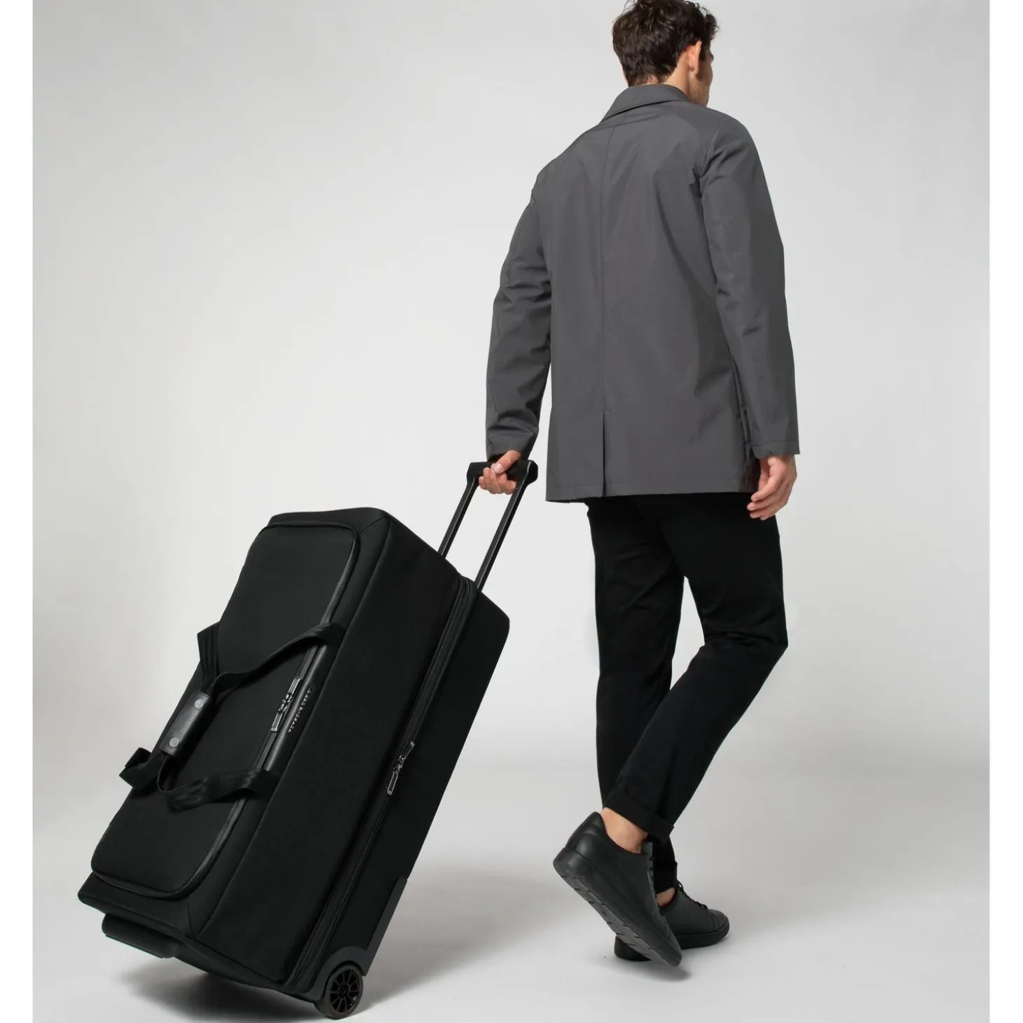Brics Porsche Design Roadster Nylon 30" Rolling Duffel