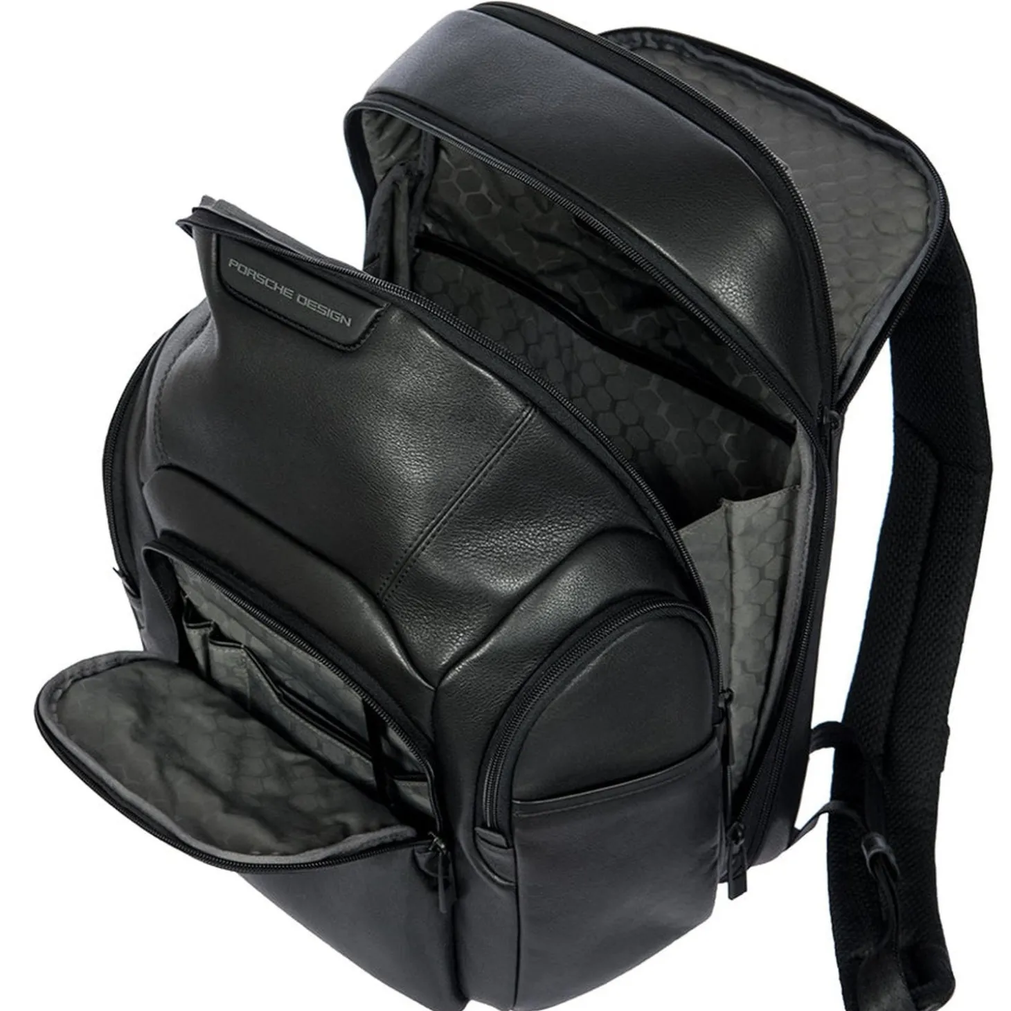 Brics Porsche Design Roadster Leather Evo Backpack M