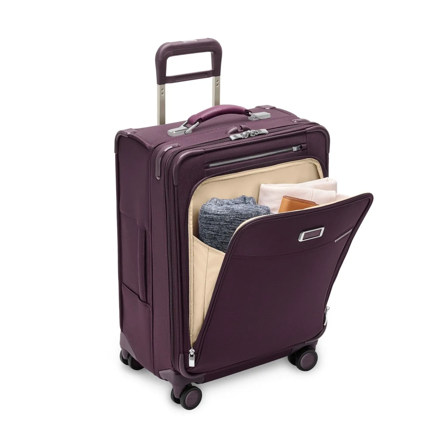 Briggs & Riley Baseline Compact 24" Checked Expandable Spinner
