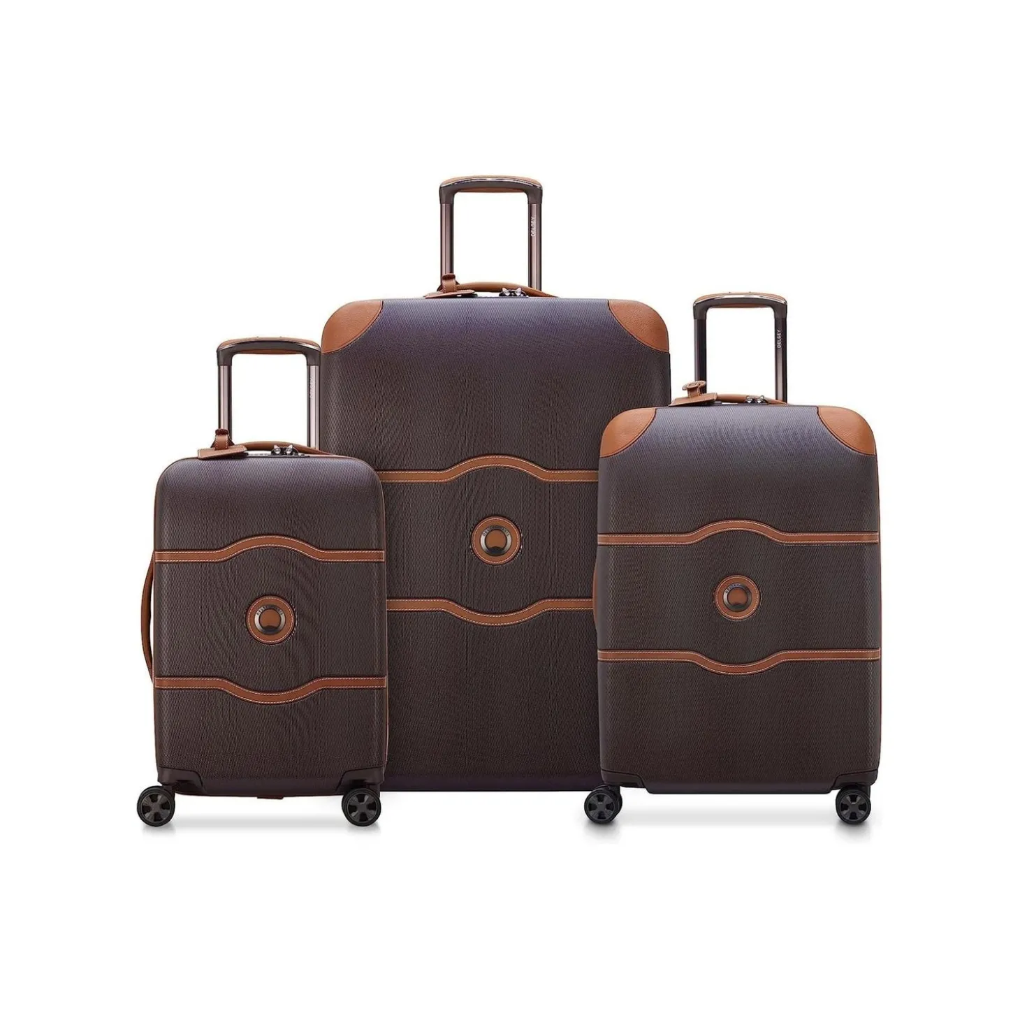 Delsey Chatelet Air 2.0 3-Piece Set (International Carry-On, Medium Check-In and Large Check-In Spinners)