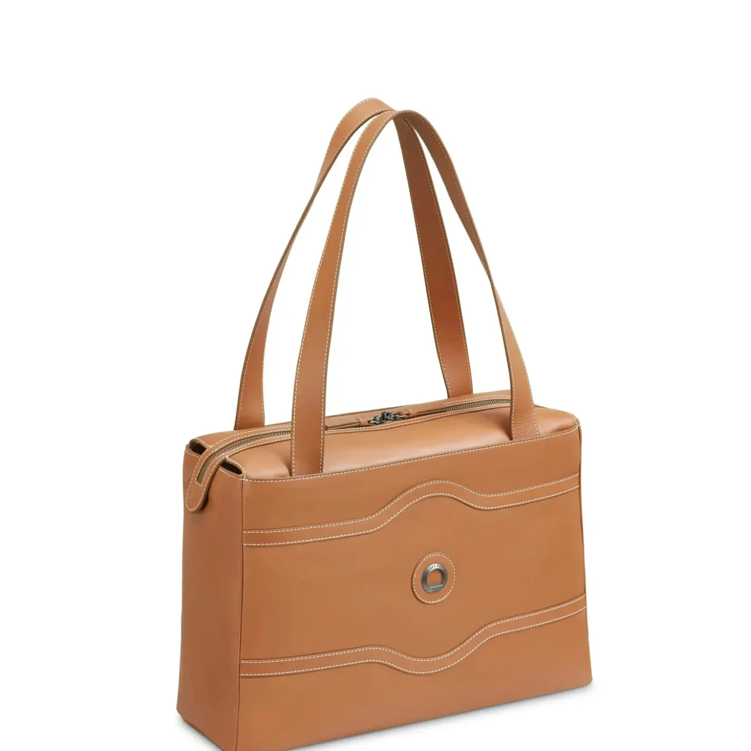 Delsey Chatelet 2.0 Leather Shoulder Bag