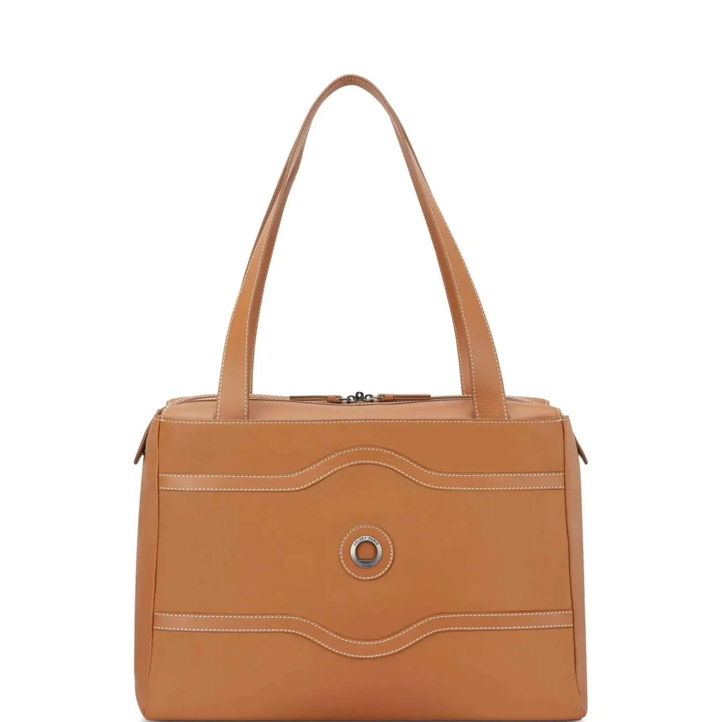 Delsey Chatelet 2.0 Leather Shoulder Bag