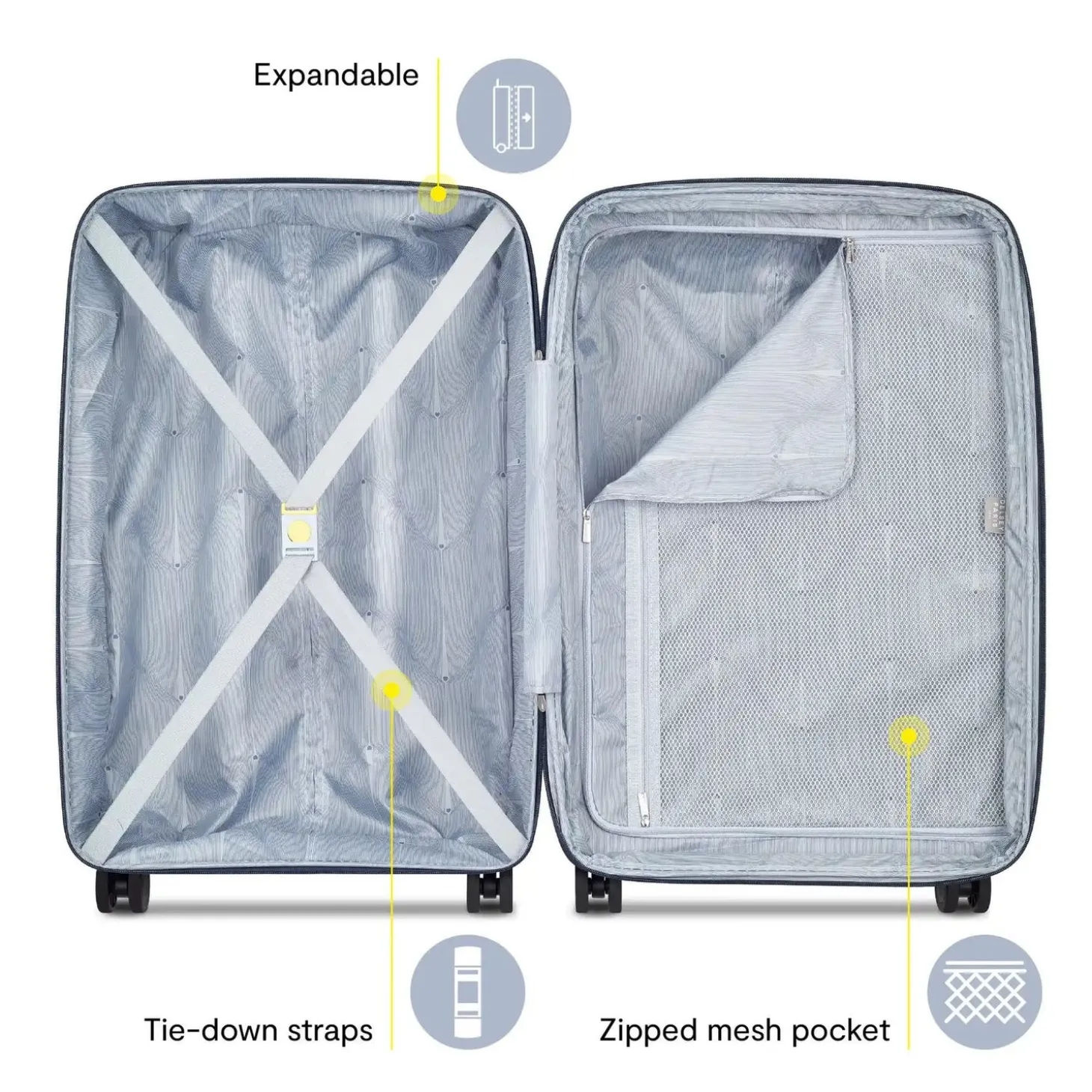 Delsey Dune 25" Expandable Spinner Upright