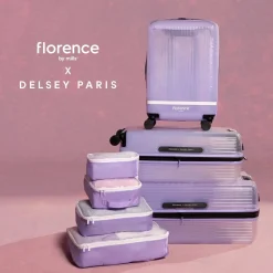 Delsey florence by mills Gotta Glow Carry-On Plus Expandable Spinner