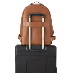 Delsey Leather Collection Backpack