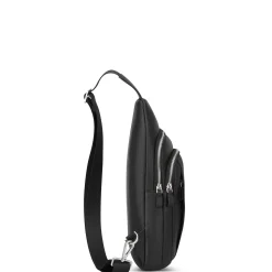Delsey Leather Collection Sling Bag