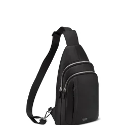 Delsey Leather Collection Sling Bag