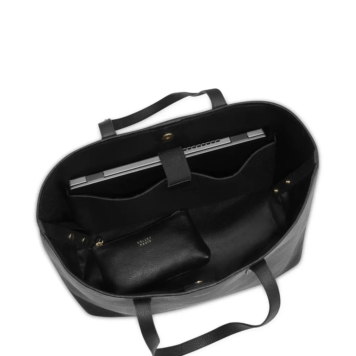 Delsey Leather Collection Tote Bag