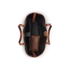 Delsey Leather Collection Tote Bag