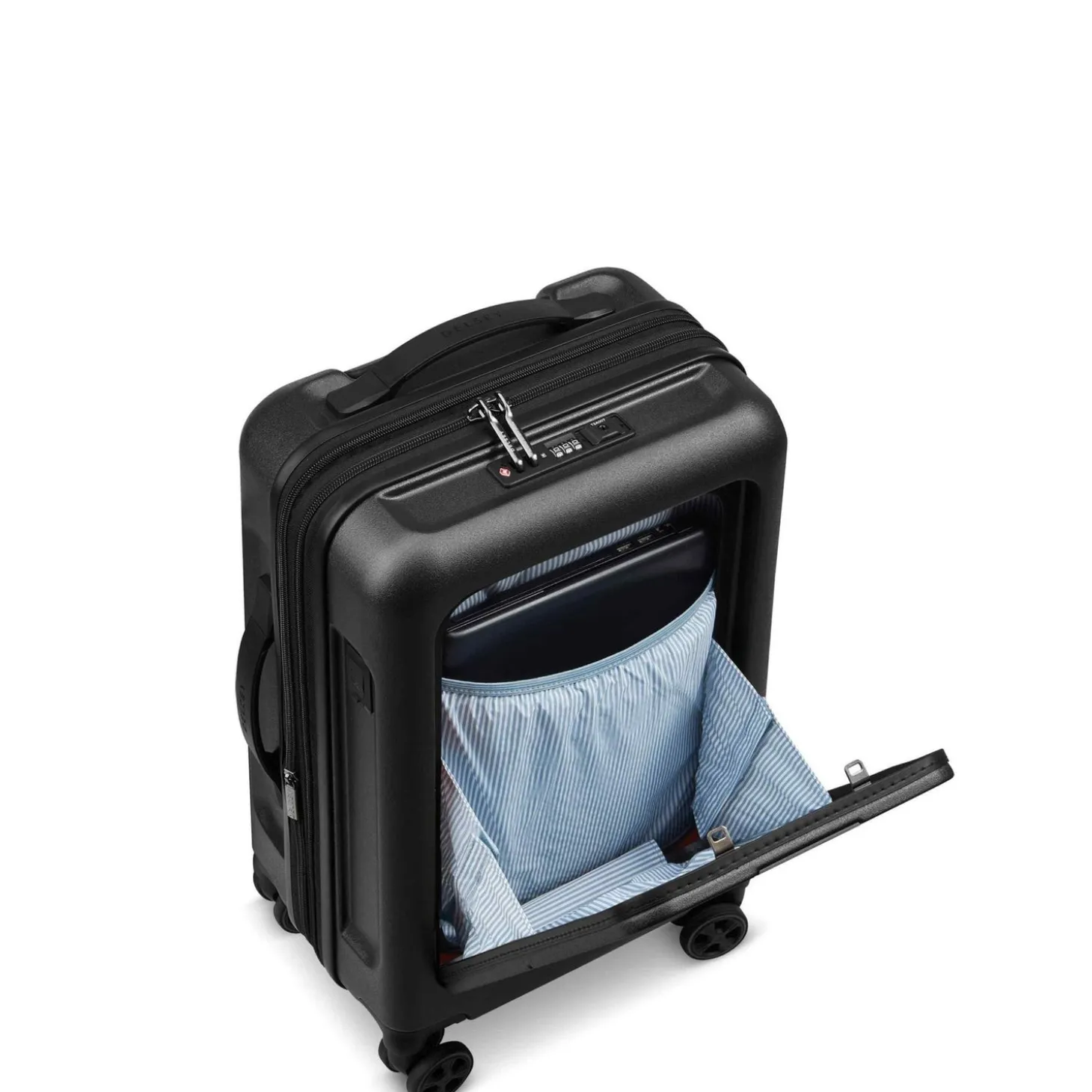 Delsey Turenne 2.0 Business Front Pocket Expandable Spinner Carry-On