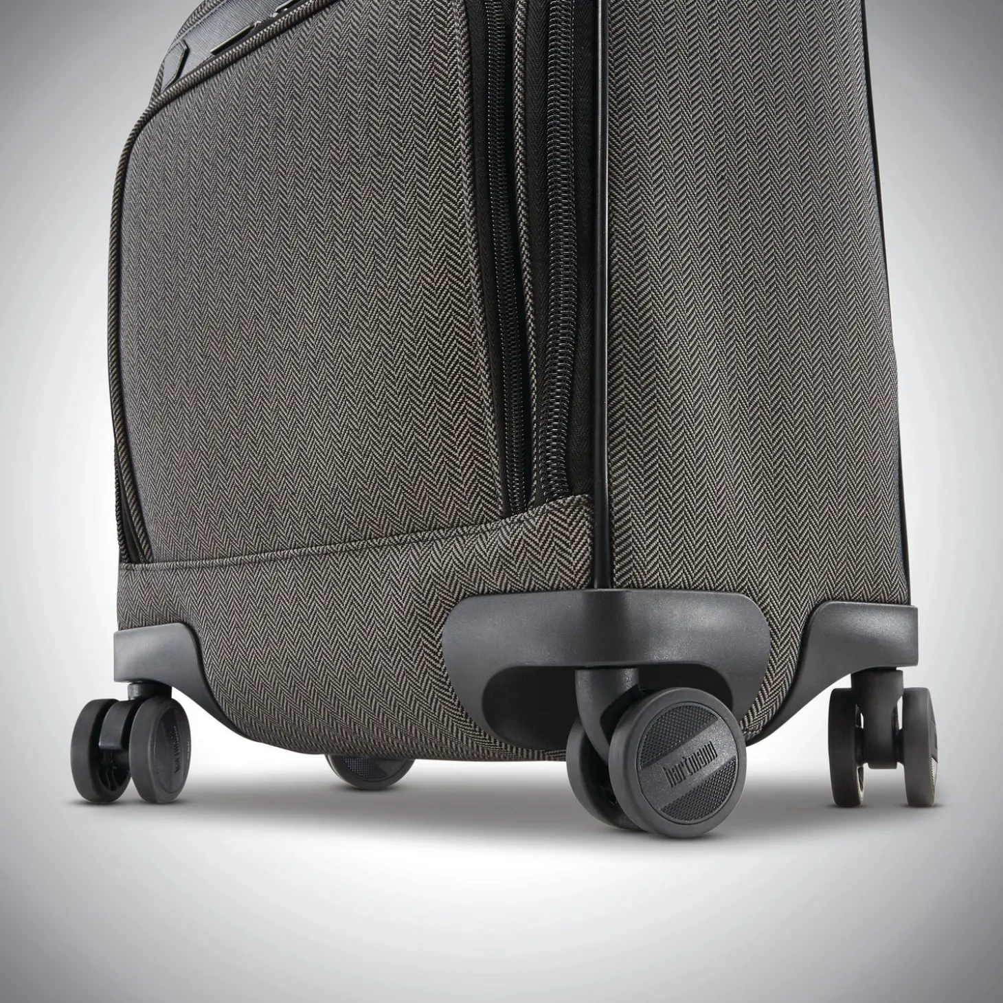 Hartmann Herringbone Deluxe Underseat Carry On Spinner