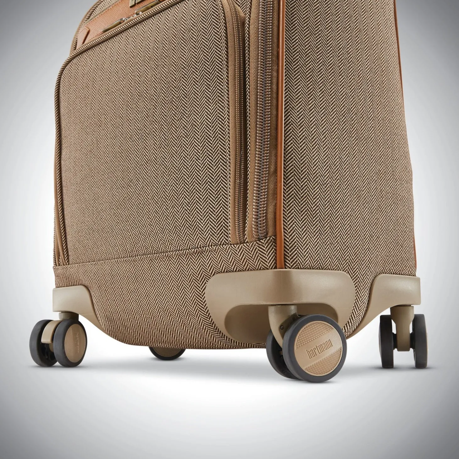 Hartmann Herringbone Deluxe Underseat Carry On Spinner