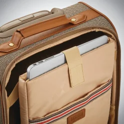 Hartmann Herringbone Deluxe Underseat Carry On Spinner