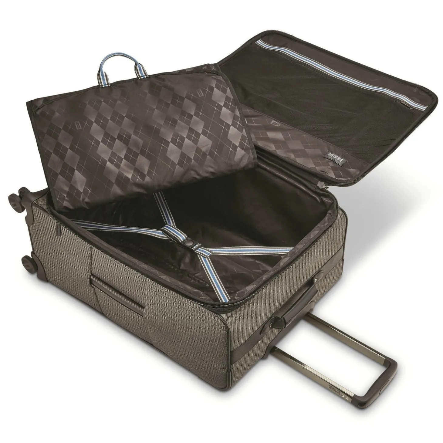Hartmann Herringbone Deluxe Domestic Carry On Expandable Spinner