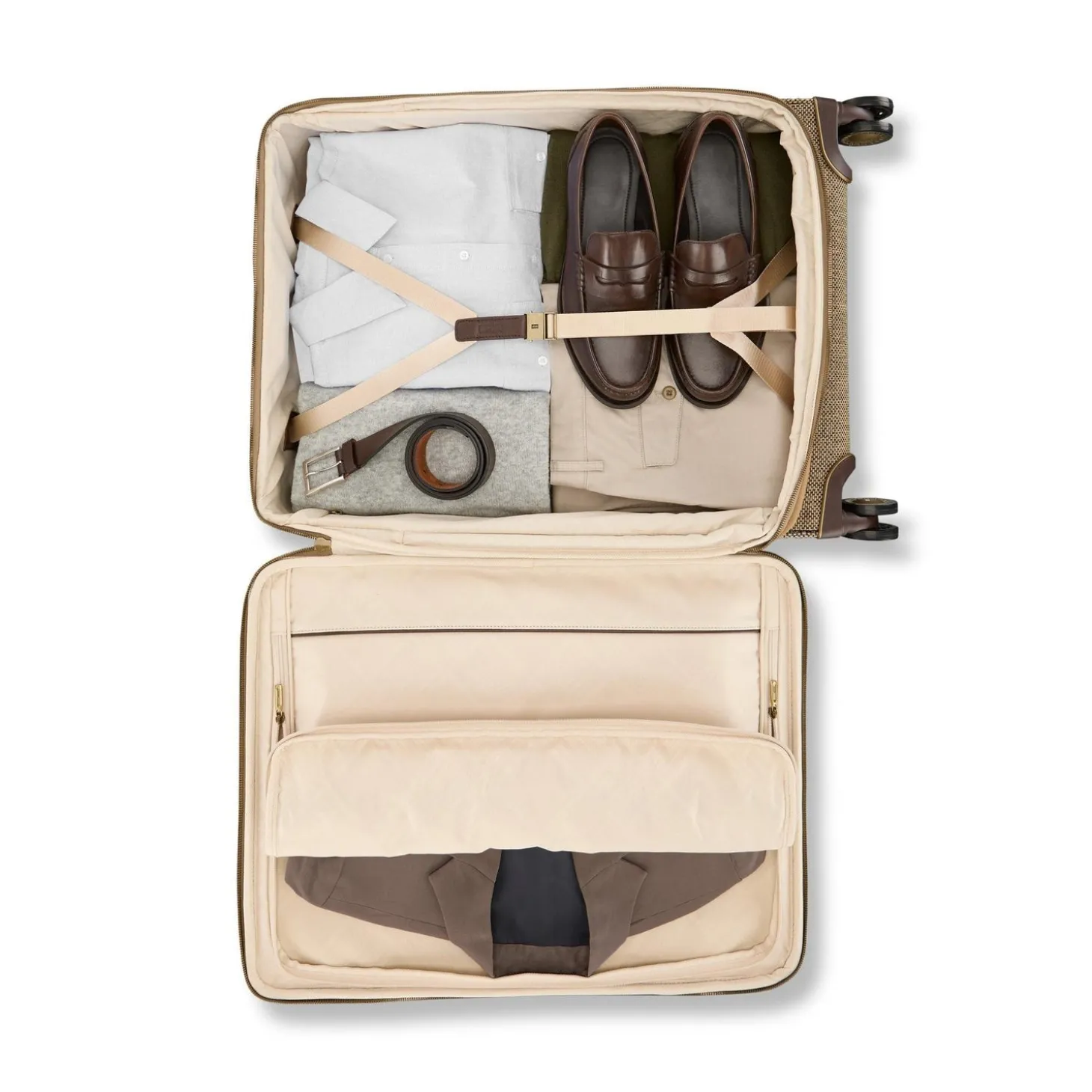 Hartmann Tweed Medium Journey Expandable Spinner