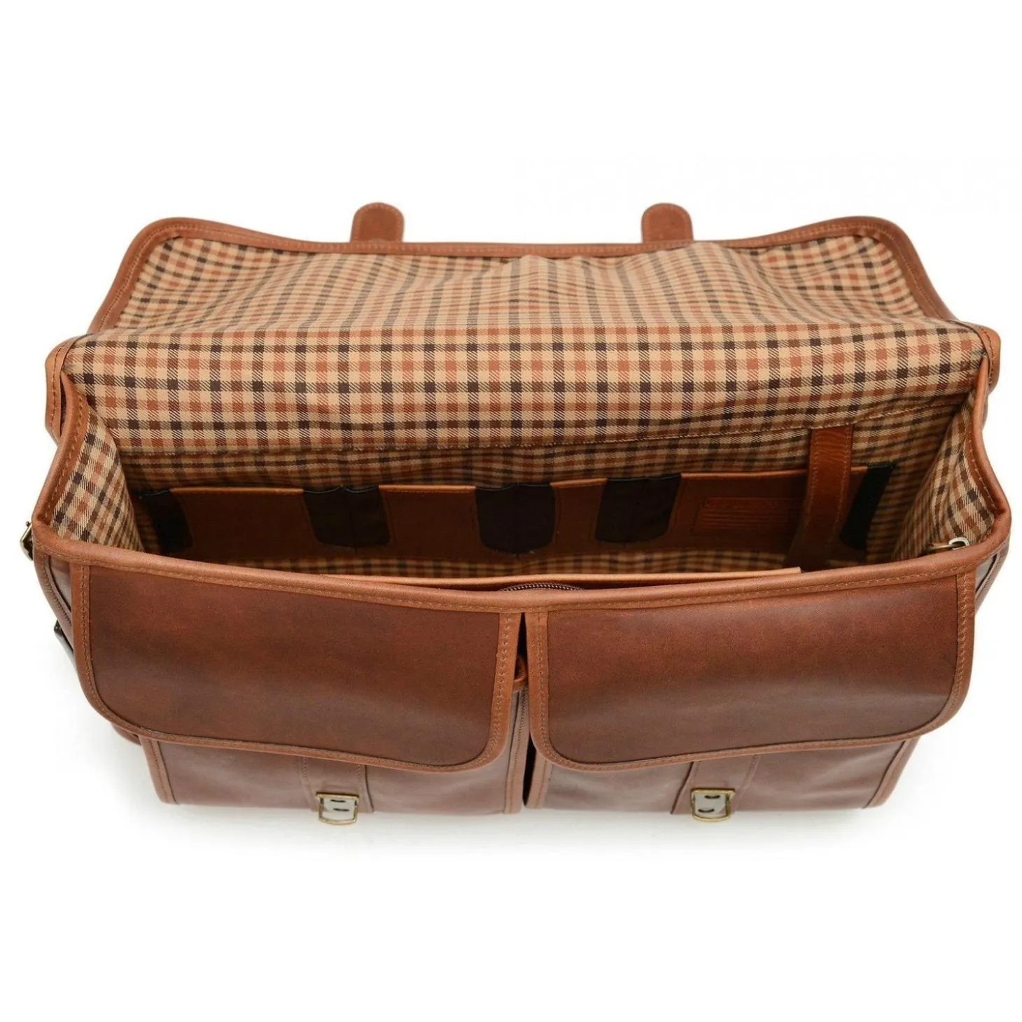 Korchmar Garfield Leather Laptop Messenger
