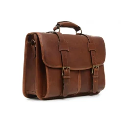 Korchmar Garfield Leather Laptop Messenger