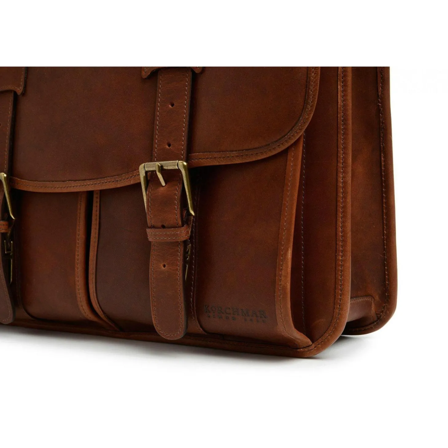 Korchmar Garfield Leather Laptop Messenger