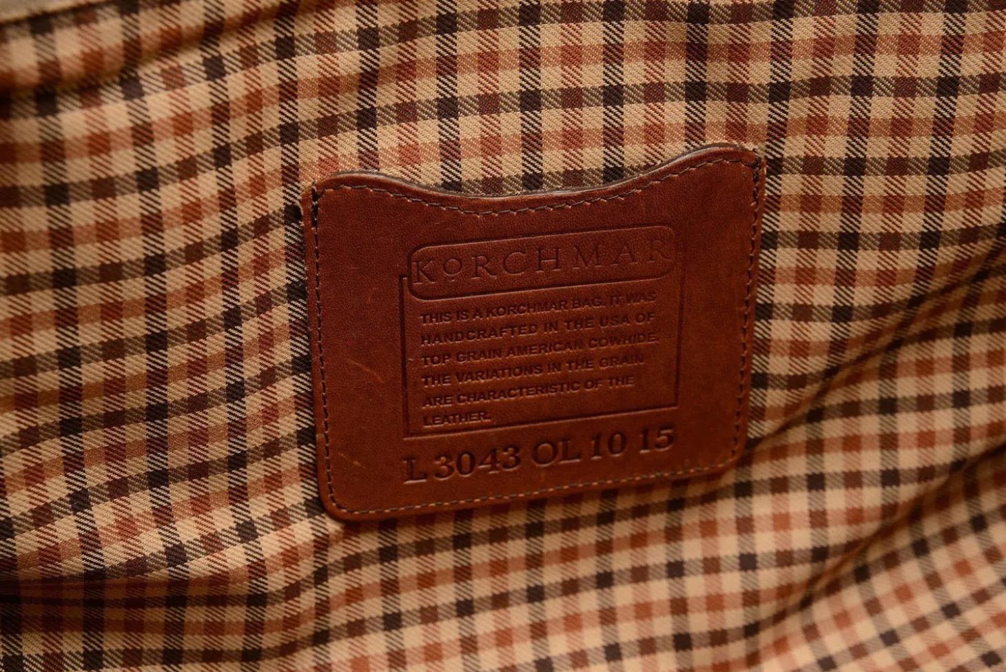 Korchmar Lux Twain 22" Waxed Canvas Weekender