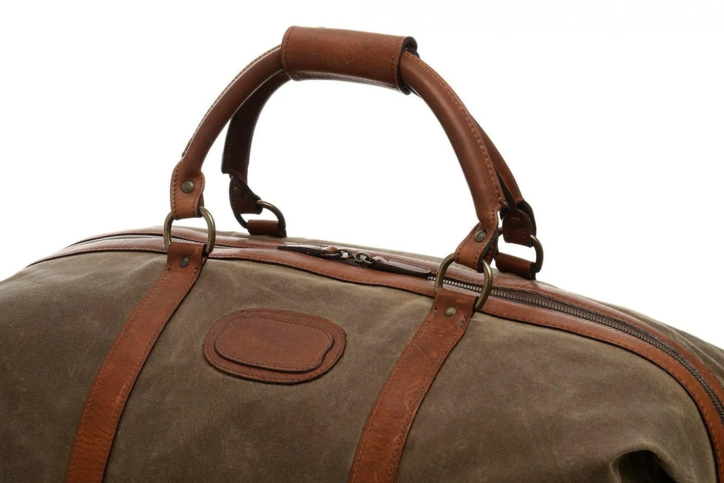 Korchmar Lux Twain 22" Waxed Canvas Weekender