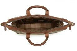 Korchmar Sawyer Slim Leather Laptop Briefcase