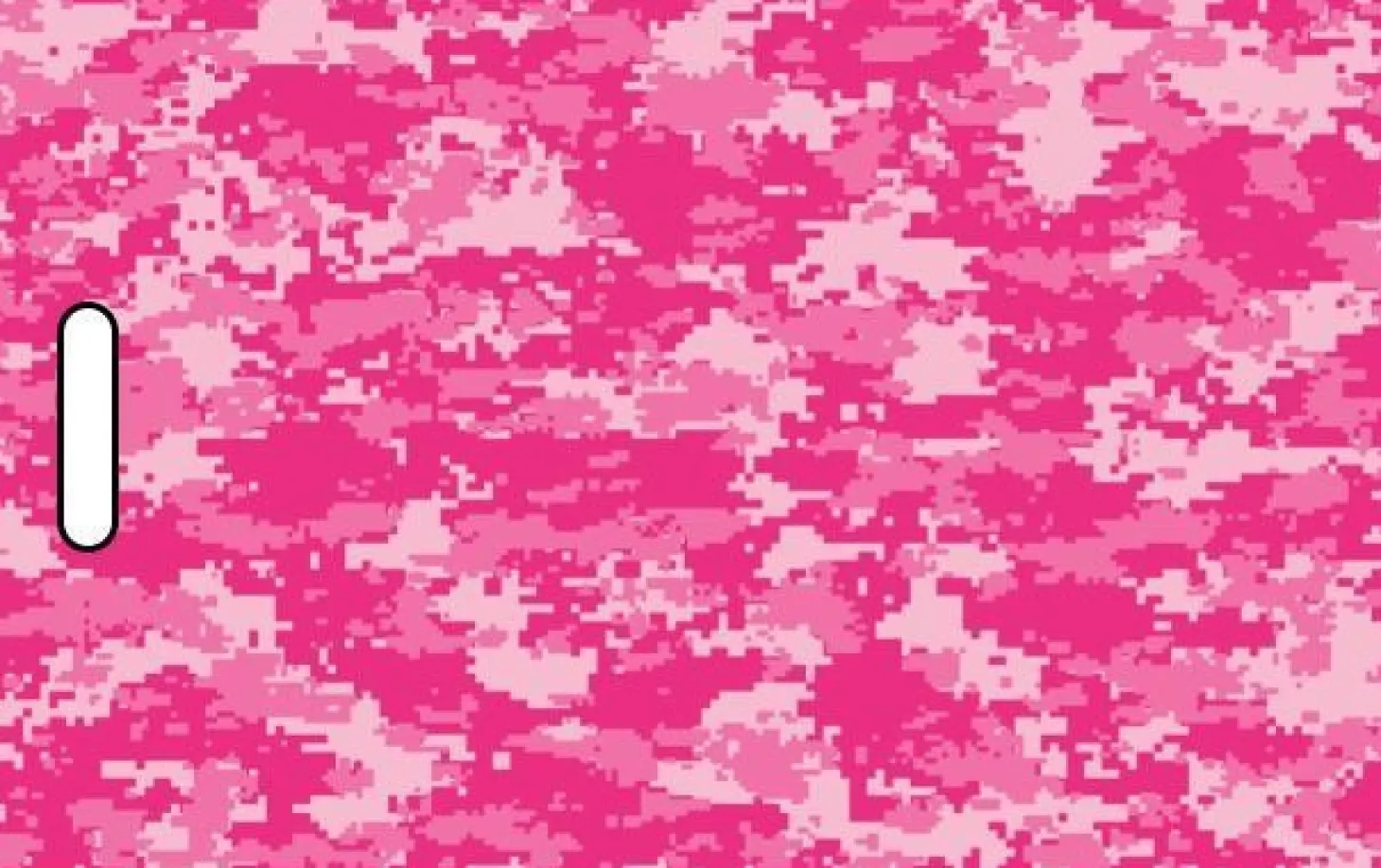 Luggage Pros Digital Camo Pink Luggage Tag