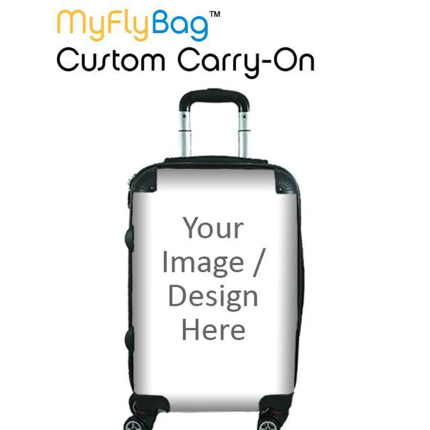 MyFly Bag Personalized Carry-On Luggage - Collage