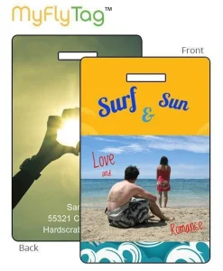 MyFly Personalized Luggage Tag - Horizontal