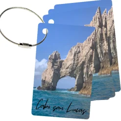 MyFly Personalized Luggage Tags with Metal Loop Upgrade - Only $5.29 each for 25 tags