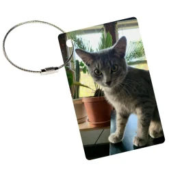 MyFly Tag Personalized Luggage Tags with Metal Loop Upgrade